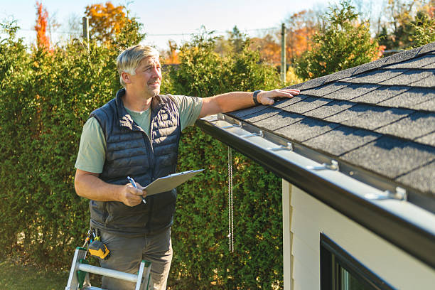 Professional Emergency Roof Repair technician working in Key Biscayne, FL